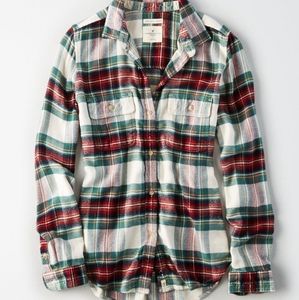 🐰 2/$25 - American Eagle Flannel Shirt -Plaid